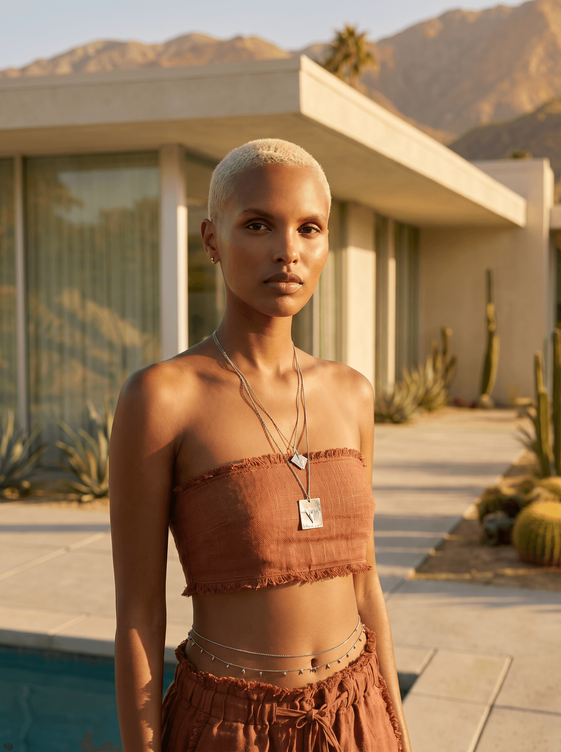 Fashion portrait — AI-generated still